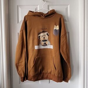 🐻 Very cute 2XL (take a sip) hoodie with Kangaroo hand pocket
